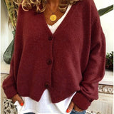 Shannon Knit Cardigan in Brown