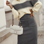 Women's Autumn Set in Gray