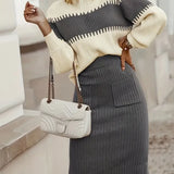 Women's Autumn Set in Gray