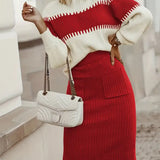 Women's Autumn Set in Red