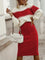 Women's Autumn Set in Red