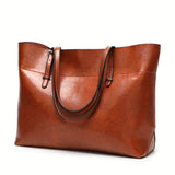 Women's Essential Elegant Handbag in Brown