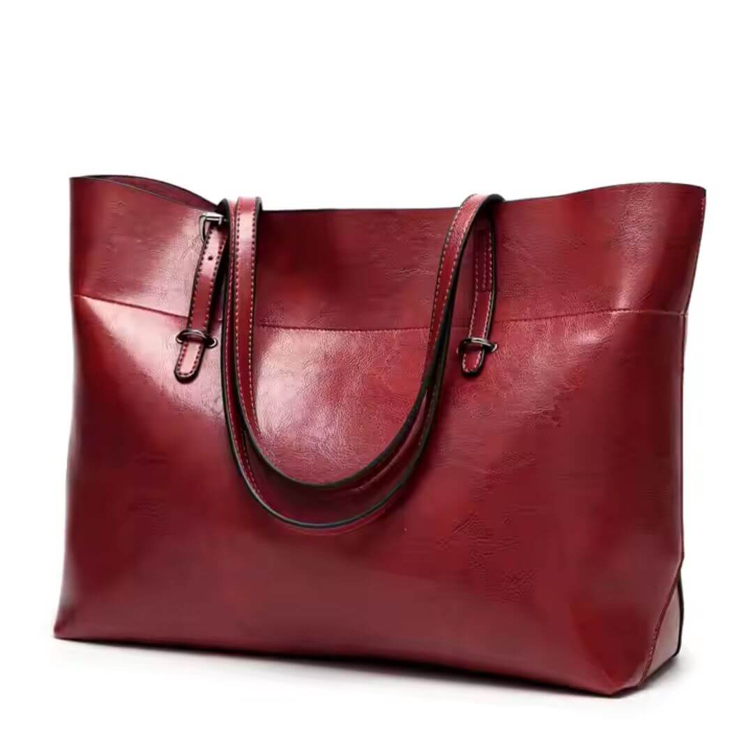 Women's Essential Elegant Handbag in Red
