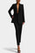 Tailored Blazer & Chic Wide-Leg Pants in Black
