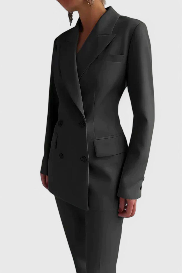Tailored Blazer & Chic Wide-Leg Pants, photo 4