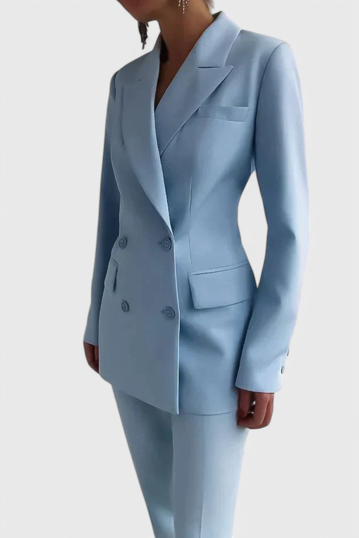 Tailored Blazer & Chic Wide-Leg Pants, photo 2