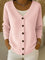 Women's Quilted Cardigan in Pink
