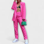 Elegant Women's Suit in Pink