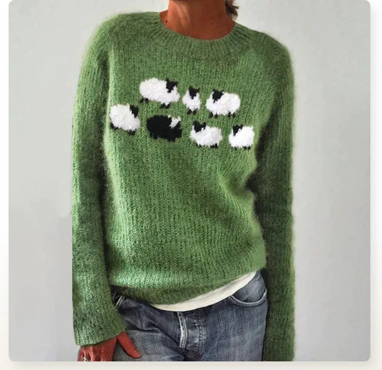 Addison Vintage-Inspired Island Sweater