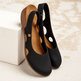 Estelle Comfort Sandals in Black