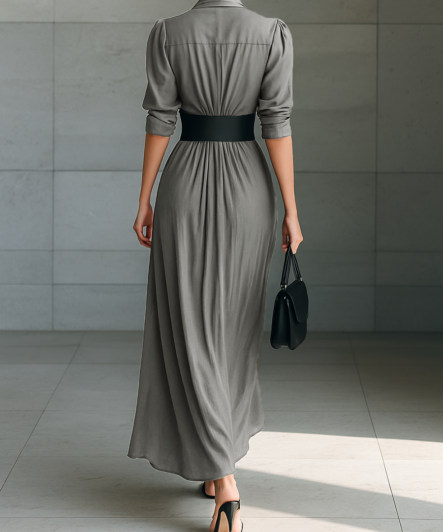Women's Long Pleated Dress, photo 2