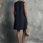 Women's Linen Mini Button Dress, photo 5