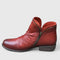 Women's Orthopaedic Boots – Eugenia in Red