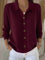 Josephine Cardigan with Collar in Bordeaux
