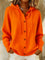 Women's Hooded Vest in Orange