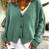 Shannon Knit Cardigan in Lake Blue