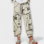Women's Elegant Pants in Beige