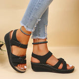 June Comfort Sandals in Black