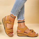 June Comfort Sandals in Brown