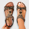 Women's Boho Sandals with Comfort in Caramel