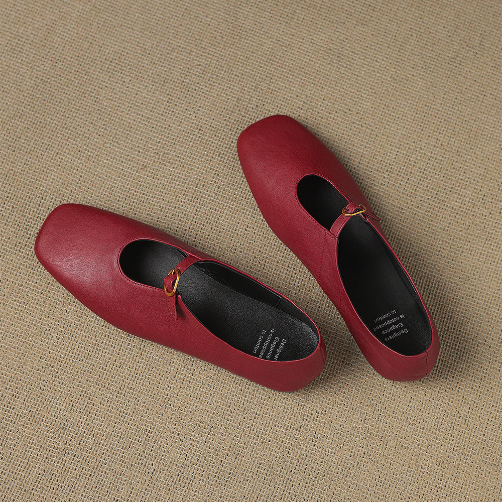 Women's High-Vamp Mary Jane Flats, photo 9