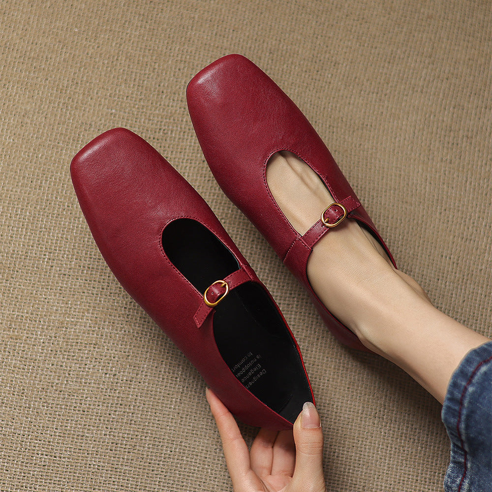 Women's High-Vamp Mary Jane Flats, photo 6
