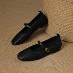 Women's Leather Mary Jane Ballet Flats, photo 18