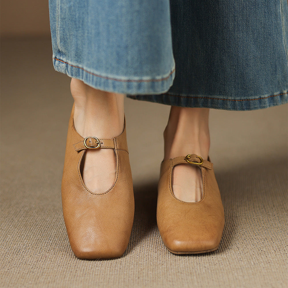 Women's High-Vamp Mary Jane Flats, photo 11