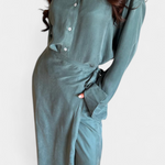 Women's Casual Shirt and Skirt Pants Set, photo 4