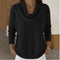 Women's Collared Sweater in Black