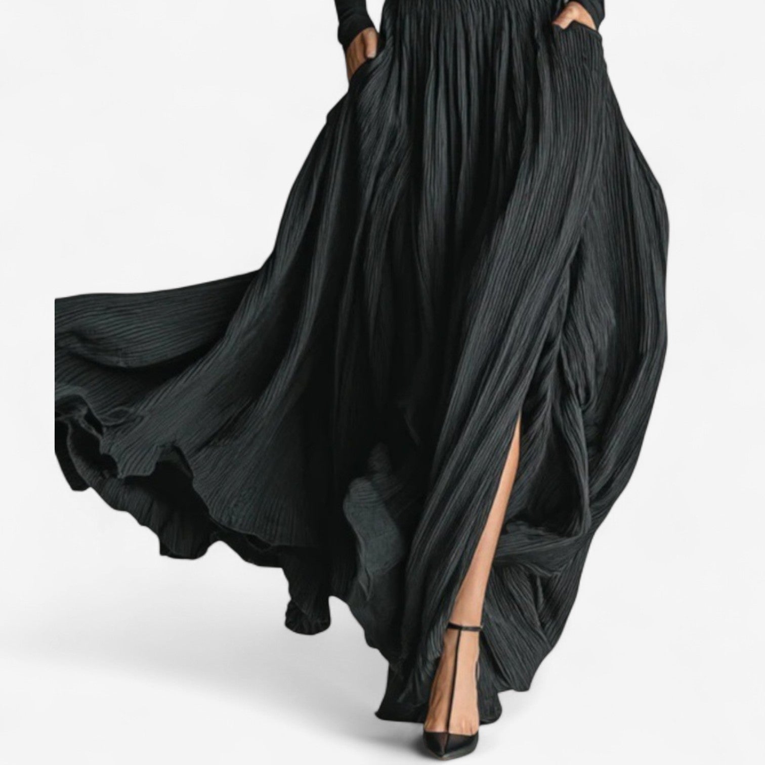 Women's High Waist Maxi Dress, photo 3