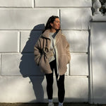 Women's Soft Zip-Front Teddy Jacket, photo 5