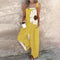 Delilah Comfortable printed jumpsuit in Yellow