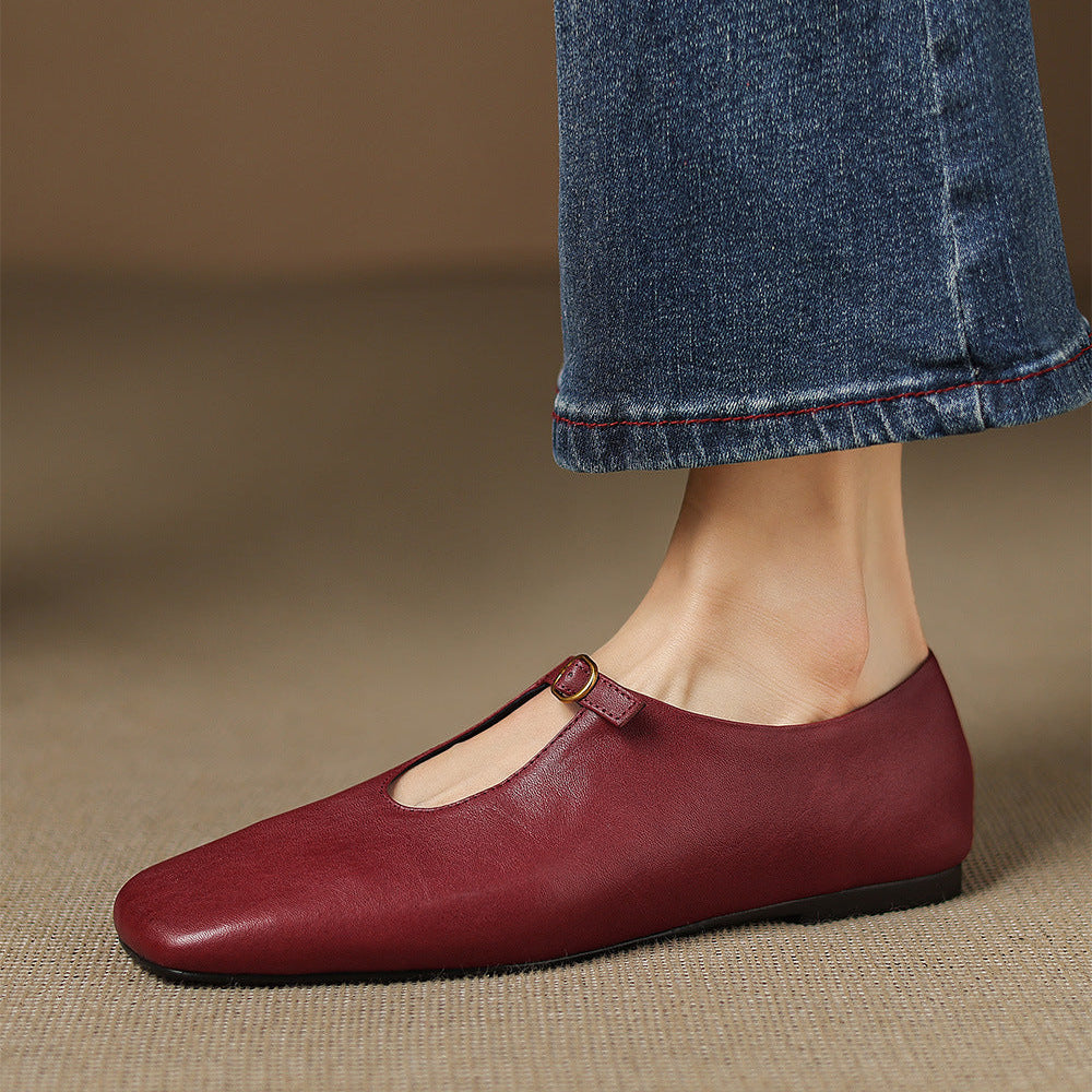 Women's High-Vamp Mary Jane Flats, photo 5
