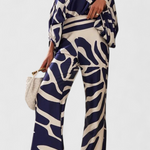 Women's Off-Shoulder Top & Wide-Leg Pants Set, photo 9