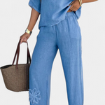 Women's Set – Natalia Casual Collection in Blue