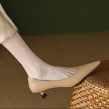 Addison Elegant Pumps in Beige