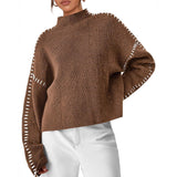 Nia Cozy Sweater in Brown