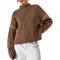Nia Cozy Sweater in Brown