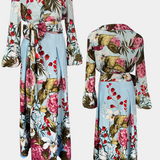 Women's Belted Shirt and Palazzo Pants