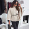 Women's Cozy High Neck Buttoned Coat in Khaki