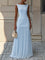 Brela Elegant Maxi Dress in Blue