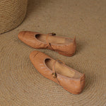 Women's Leather Mary Jane Ballet Flats, photo 13