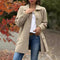 Women's Classic Oversized Coat in Beige