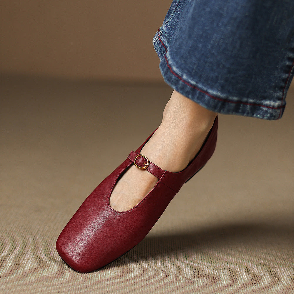 Women's High-Vamp Mary Jane Flats, photo 7
