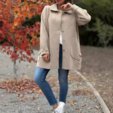 Women's Classic Oversized Coat, photo 2