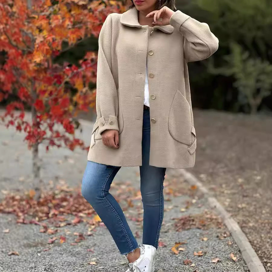 Women's Classic Oversized Coat, photo 2