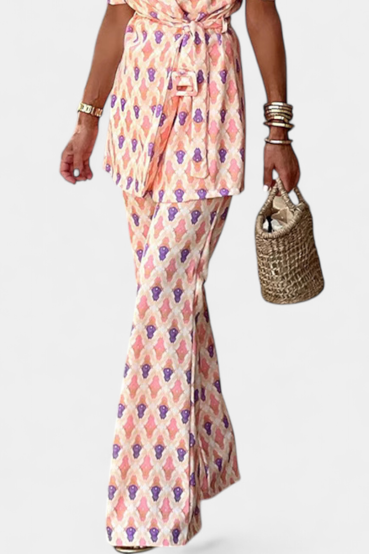 Puff-Sleeve Set with Flared Pants, photo 5