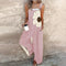 Delilah Comfortable printed jumpsuit in Pink