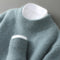 Women's Cashmere Sweater in Stone Gray Green